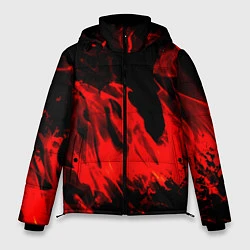 Куртка зимняя мужская Красное пламя, цвет: 3D-красный