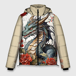 Мужская зимняя куртка Vintage dragon 2024