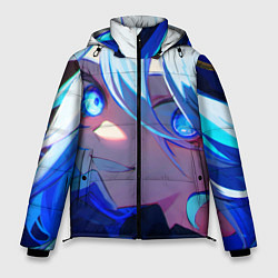 Куртка зимняя мужская Геншин Импакт Фурина, цвет: 3D-светло-серый