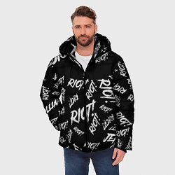 Куртка зимняя мужская Paramore alllogo, цвет: 3D-черный — фото 2