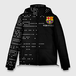 Мужская зимняя куртка Футбольный клуб барселона - логотип