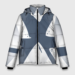 Мужская зимняя куртка Абстрактный геометрический узор