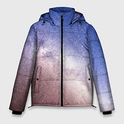 Куртка зимняя мужская Галактика млечный путь, цвет: 3D-светло-серый