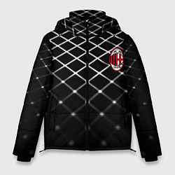 Куртка зимняя мужская Милан футбольный клуб, цвет: 3D-черный