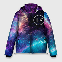 Куртка зимняя мужская Twenty One Pilots space rock, цвет: 3D-черный