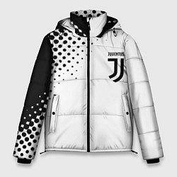 Мужская зимняя куртка Juventus sport black geometry