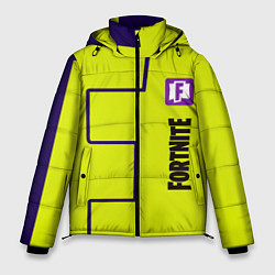Мужская зимняя куртка Fortnite logo yellow game
