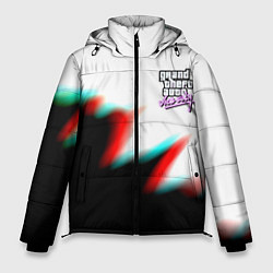 Мужская зимняя куртка GTA glitch текстура вайсити