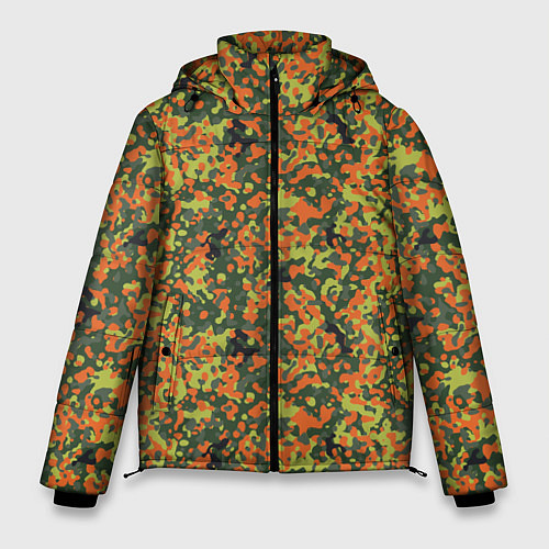 Мужская зимняя куртка Современный пятнистый камуфляж / 3D-Светло-серый – фото 1