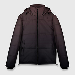 Куртка зимняя мужская Градиент тёмный бордовый, цвет: 3D-черный