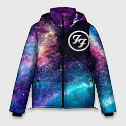 Куртка зимняя мужская Foo Fighters space rock, цвет: 3D-черный