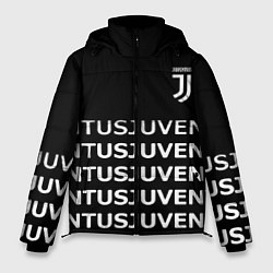 Мужская зимняя куртка Juventus pattern fc club steel