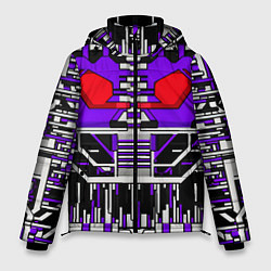 Куртка зимняя мужская Броня шоквейва трансформеры, цвет: 3D-светло-серый