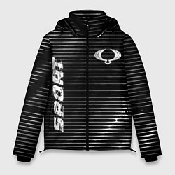 Куртка зимняя мужская SsangYong sport metal, цвет: 3D-черный