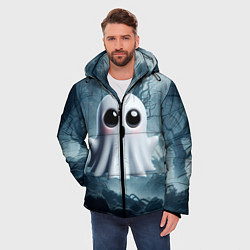 Куртка зимняя мужская Привидениус, цвет: 3D-светло-серый — фото 2