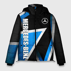 Мужская зимняя куртка Mercedes - blue metal