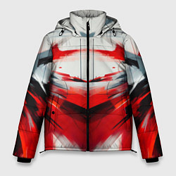 Куртка зимняя мужская Абстракция кчб, цвет: 3D-черный