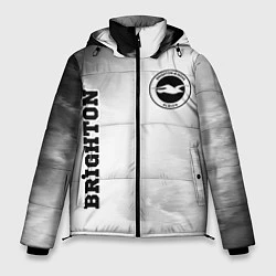 Куртка зимняя мужская Brighton sport на светлом фоне вертикально, цвет: 3D-черный