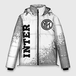 Куртка зимняя мужская Inter sport на светлом фоне вертикально, цвет: 3D-черный