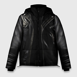 Куртка зимняя мужская Косуха терминатора чёрная, цвет: 3D-черный