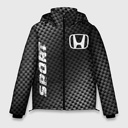 Куртка зимняя мужская Honda sport carbon, цвет: 3D-черный