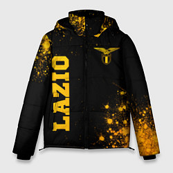 Куртка зимняя мужская Lazio - gold gradient вертикально, цвет: 3D-черный