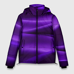 Куртка зимняя мужская Фиолетовый шелк, цвет: 3D-красный