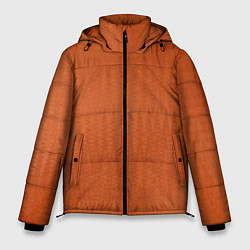 Куртка зимняя мужская Светлый коричневый текстурированный, цвет: 3D-черный
