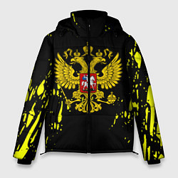 Мужская зимняя куртка Borussia жёлтые краски