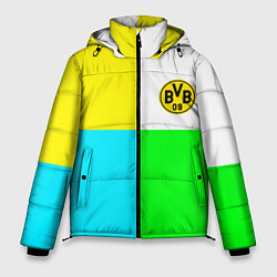 Куртка зимняя мужская Borussia color cport, цвет: 3D-светло-серый