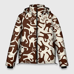 Куртка зимняя мужская Ъуъ съука mem retro, цвет: 3D-светло-серый
