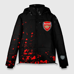 Куртка зимняя мужская Arsenal spash, цвет: 3D-красный