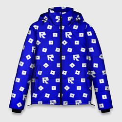 Куртка зимняя мужская Roblox blue pattern, цвет: 3D-красный