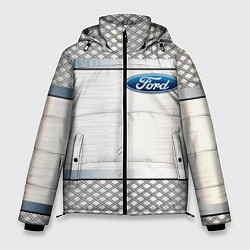 Куртка зимняя мужская FORD metal steel auto, цвет: 3D-черный