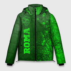 Мужская зимняя куртка Roma - green gradient по-вертикали