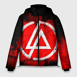 Куртка зимняя мужская Linkin Park: Red style, цвет: 3D-красный
