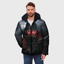 Куртка зимняя мужская Fallout: New Vegas, цвет: 3D-черный — фото 2