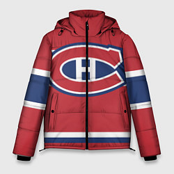 Куртка зимняя мужская Montreal Canadiens, цвет: 3D-светло-серый