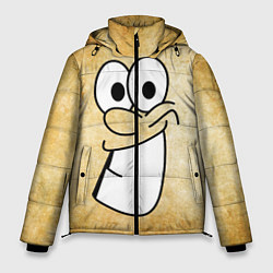 Куртка зимняя мужская Улыбка на миллион, цвет: 3D-черный