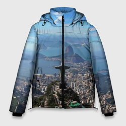 Куртка зимняя мужская Рио-де-Жанейро, цвет: 3D-черный