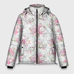 Мужская зимняя куртка Flower pattern