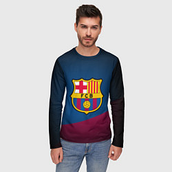 Лонгслив мужской FCB Barcelona, цвет: 3D-принт — фото 2