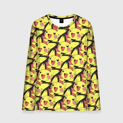 Лонгслив мужской Pikachu, цвет: 3D-принт