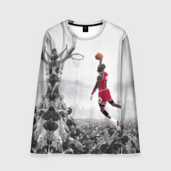 Лонгслив мужской Michael Jordan NBA, цвет: 3D-принт