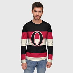 Лонгслив мужской Ottawa Senators O, цвет: 3D-принт — фото 2