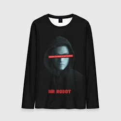 Лонгслив мужской Mr Robot, цвет: 3D-принт