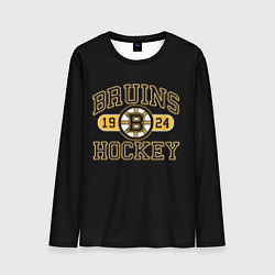 Лонгслив мужской Boston Bruins: Est.1924, цвет: 3D-принт