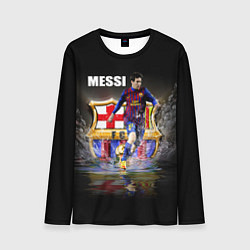 Лонгслив мужской Messi FCB, цвет: 3D-принт