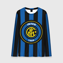 Лонгслив мужской Inter FC 1908, цвет: 3D-принт
