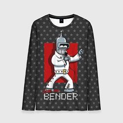 Лонгслив мужской Bender Presley, цвет: 3D-принт